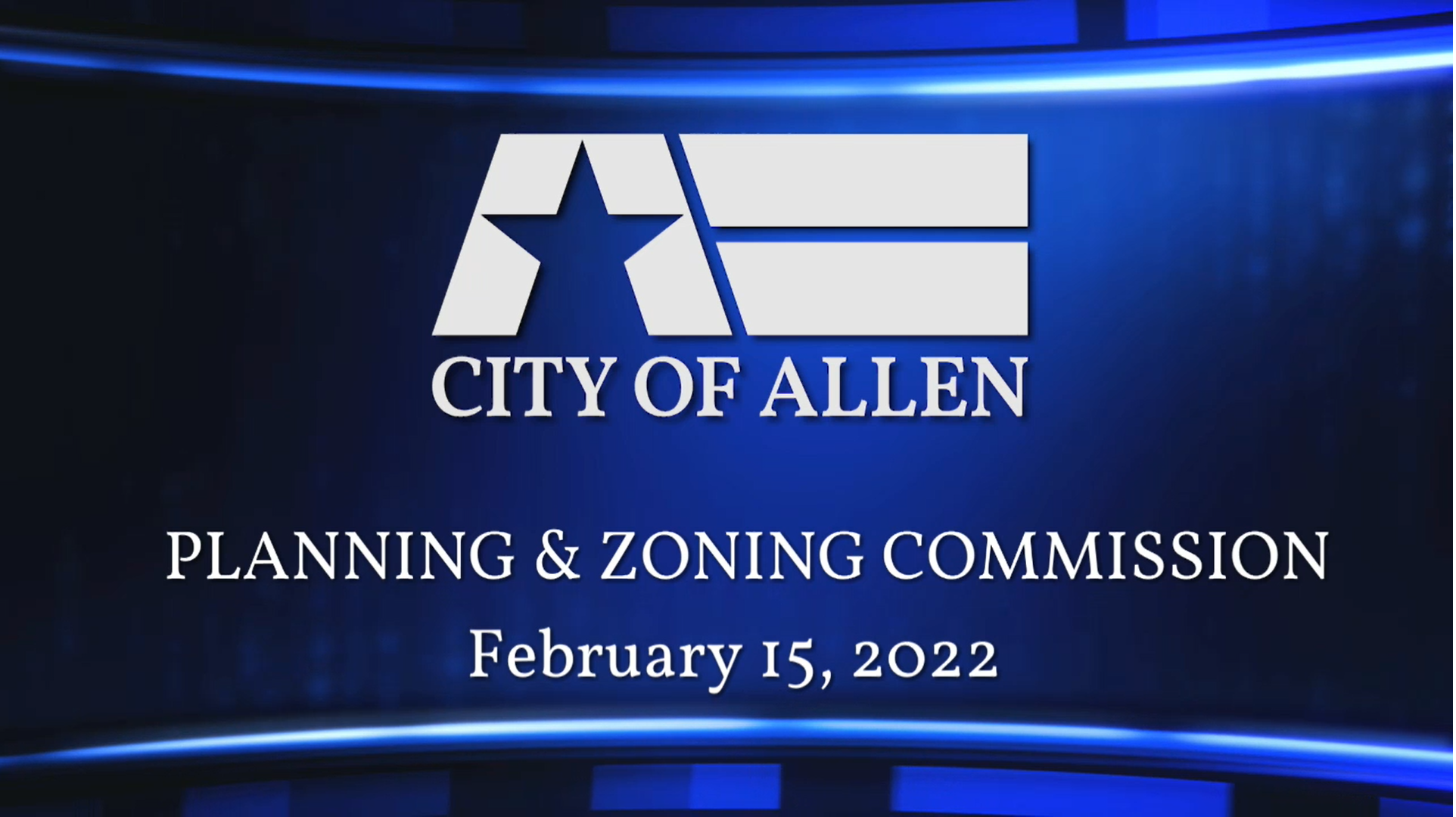 Thumbnail image for Planning & Zoning Commission Meeting 2.15.22