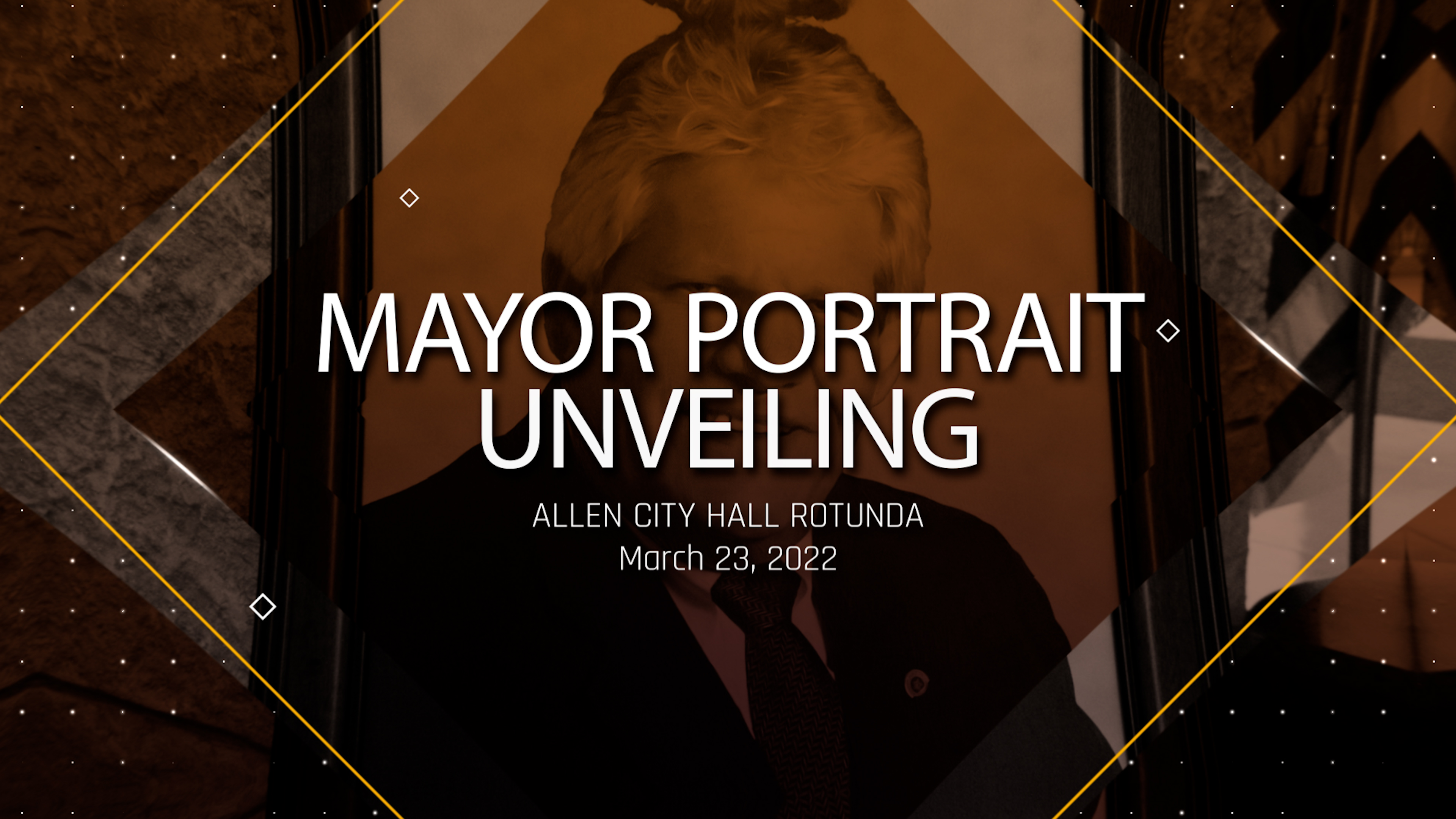 Thumbnail image for Former Mayor Portrait Unveiling March 22, 2022