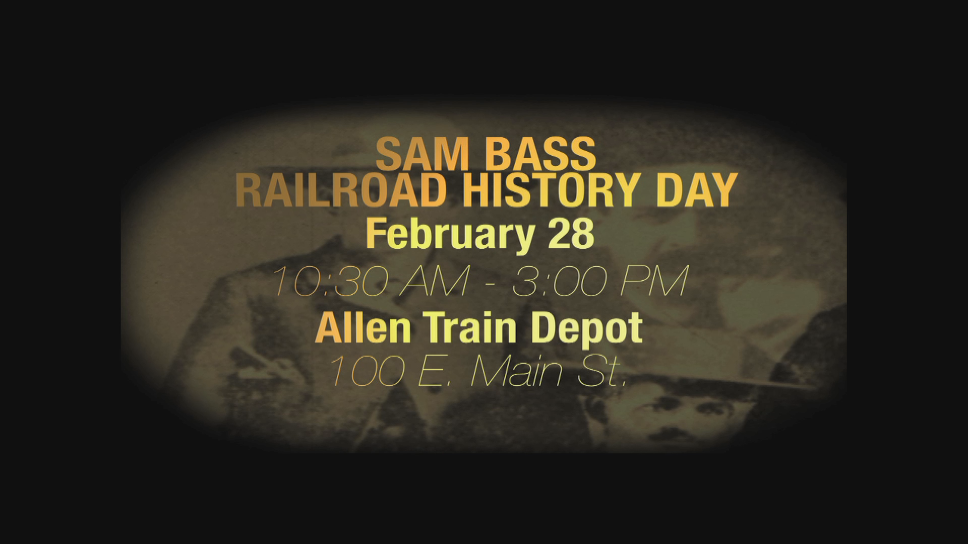 Thumbnail image for Sam Bass Day Promo 2015