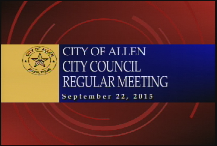 Thumbnail image for City Council Meeting (9.22.2015)