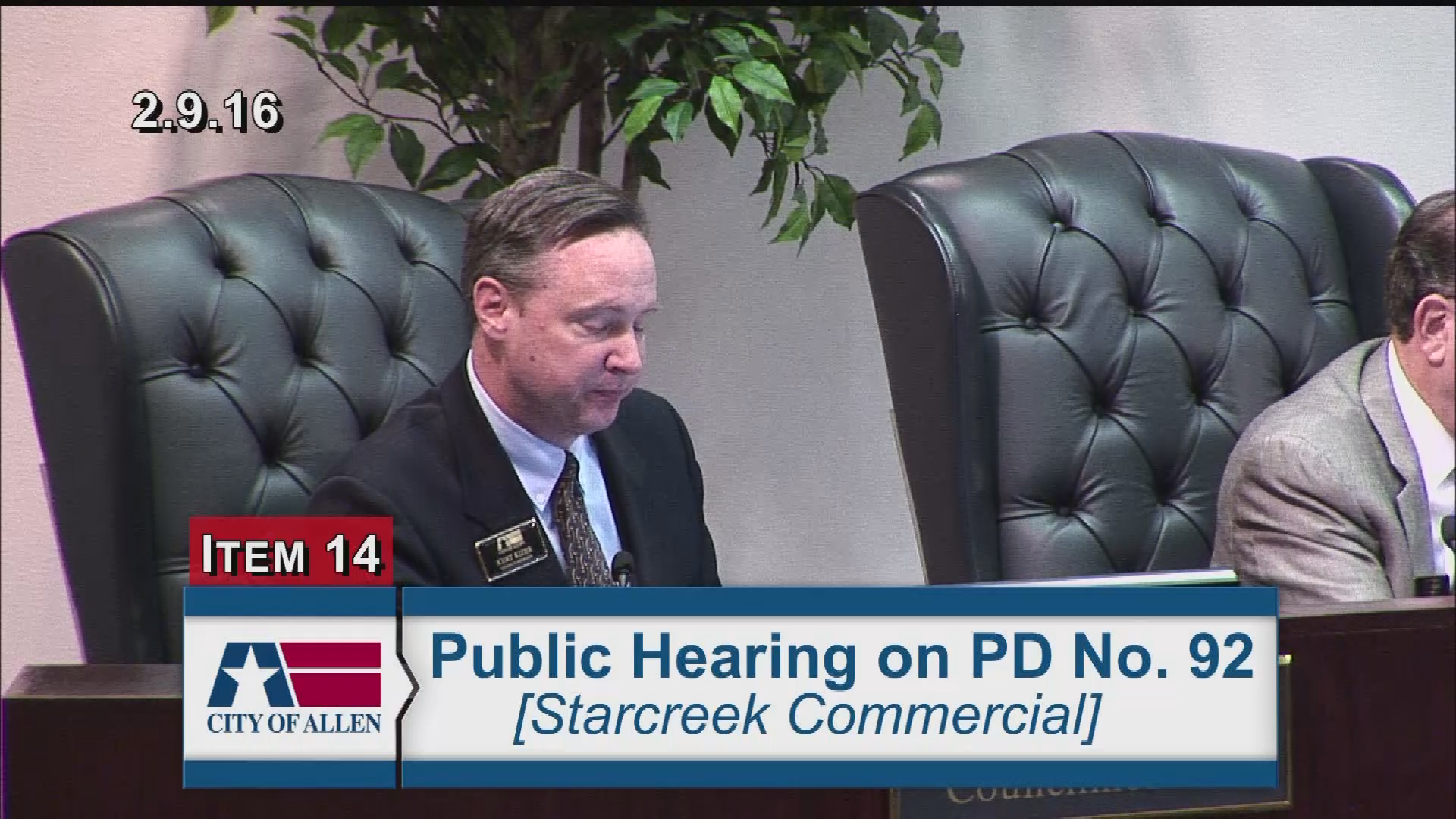 Thumbnail image for City Council Meeting 2-09-2016