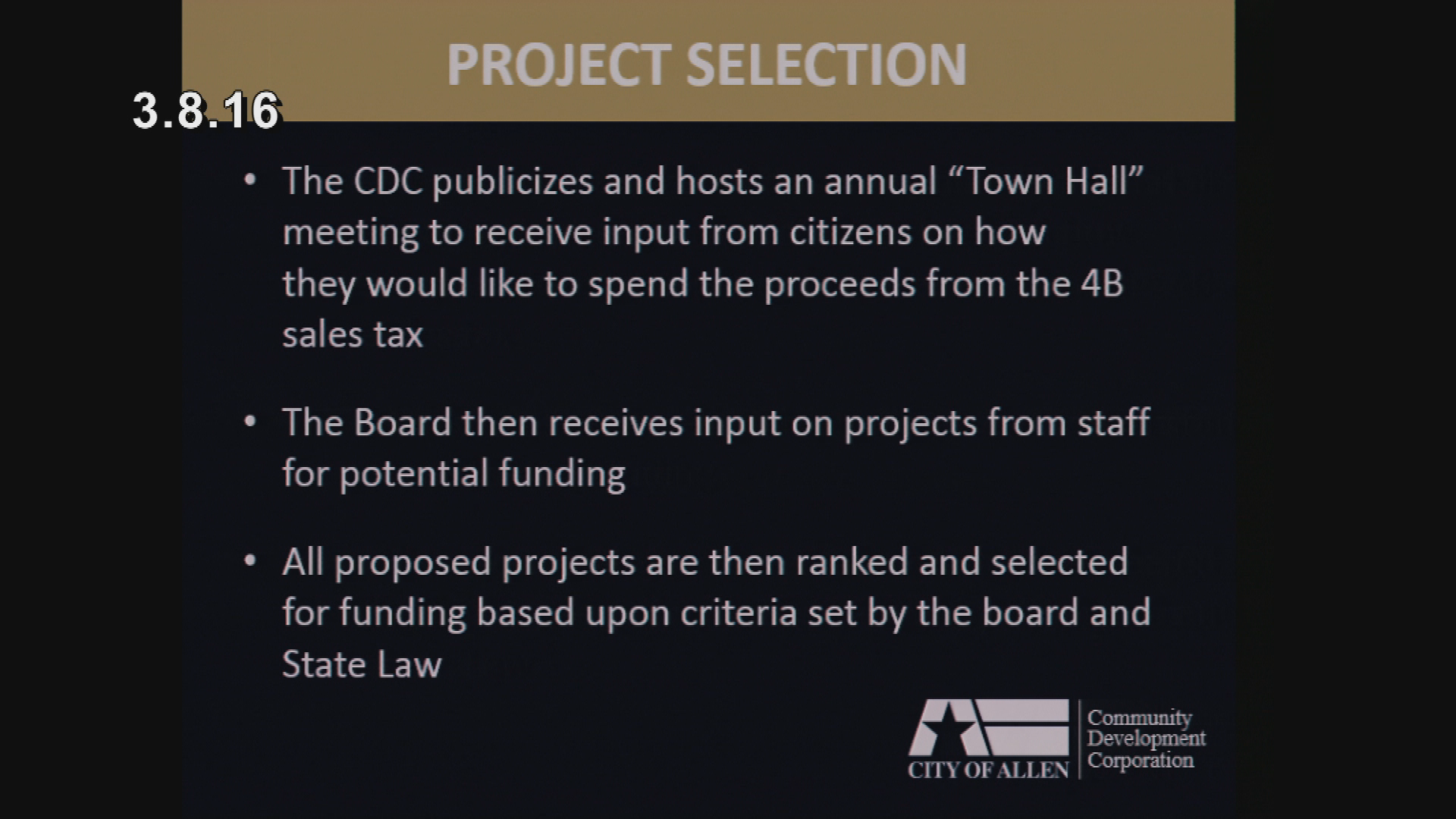 Thumbnail image for City Council Meeting (3/7/2016)