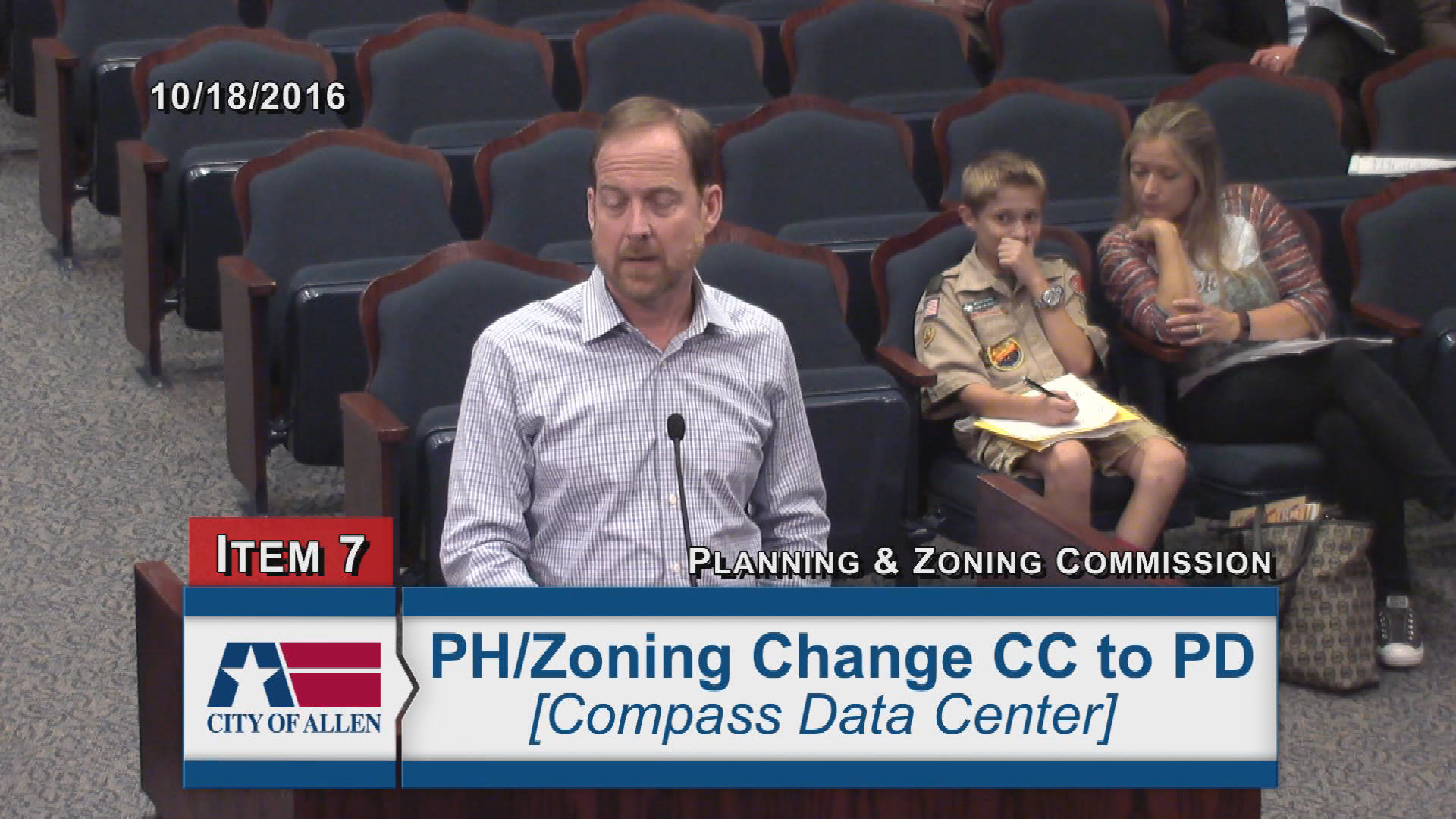 Thumbnail image for Planning and Zoning Commission 10-18-2016