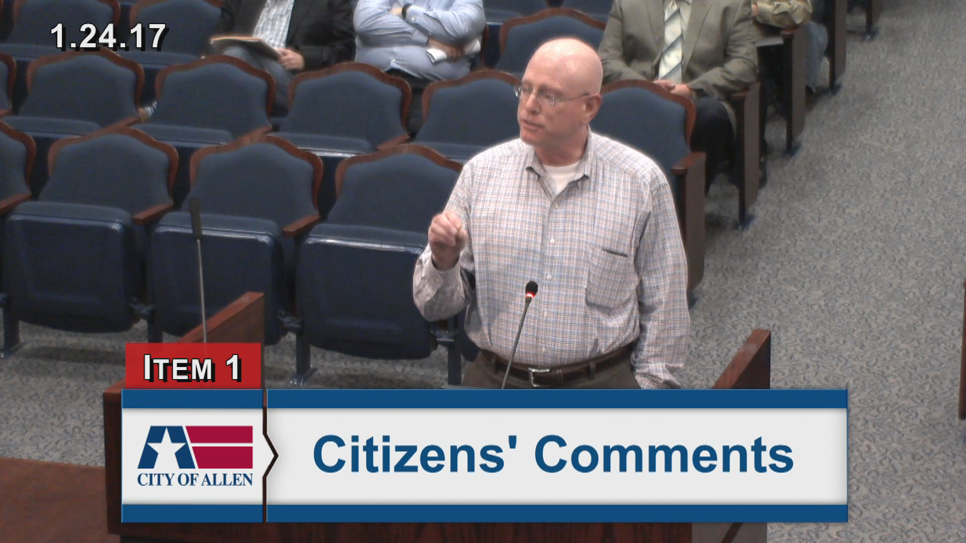 Thumbnail image for City Council Meeting (1-24-2017)