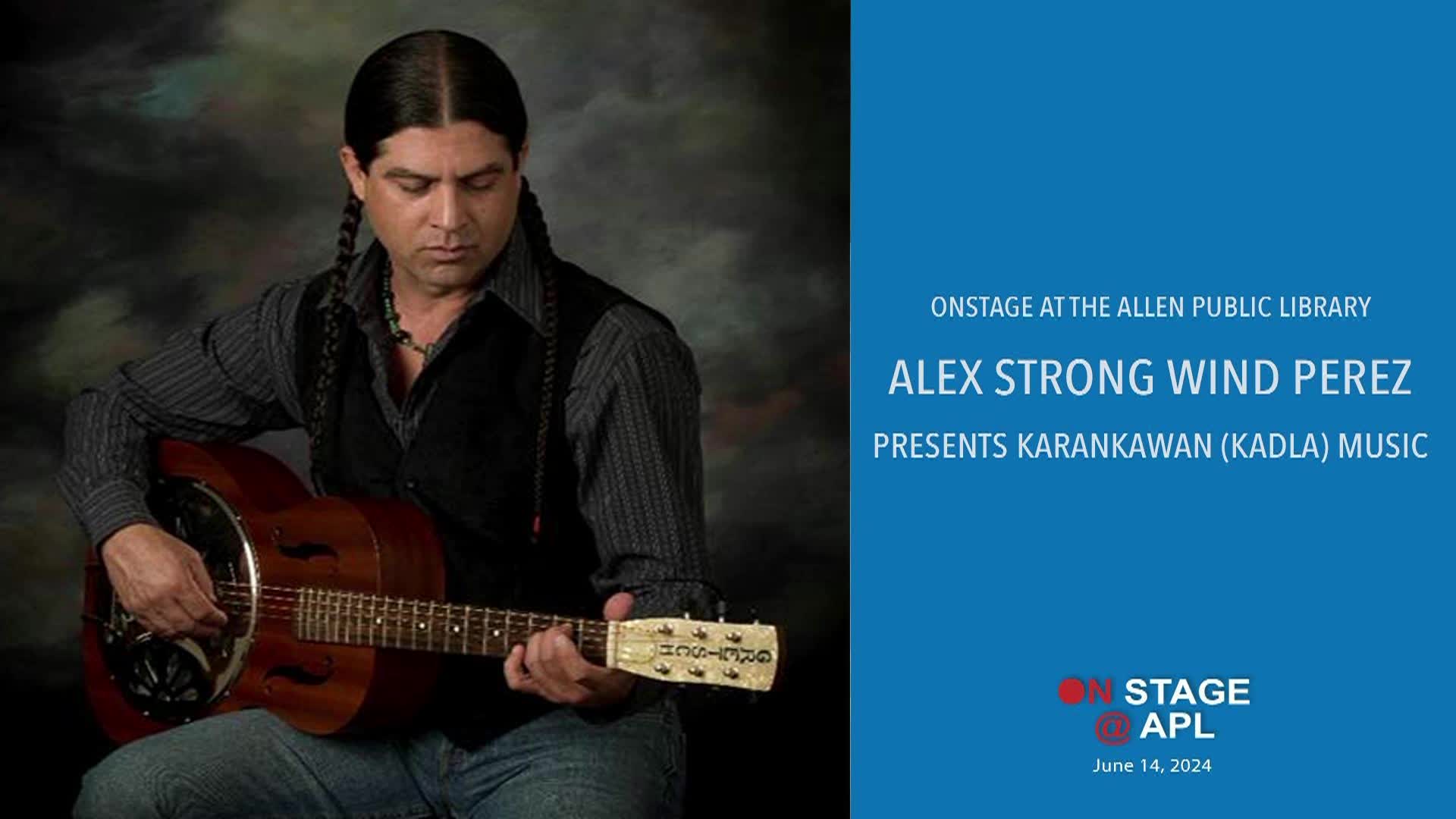 Thumbnail image for Live On Stage @ APL: Alex Perez Concert